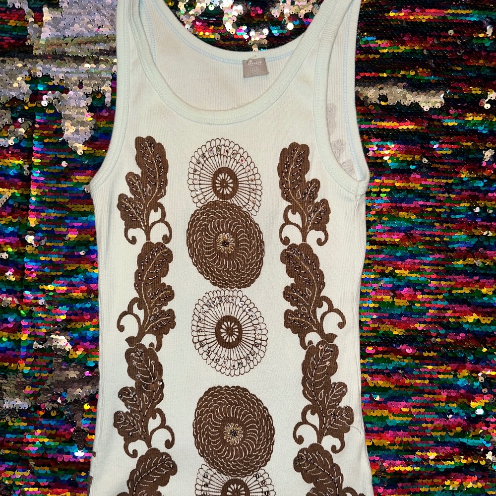 Embroidered Tank Top by Bala